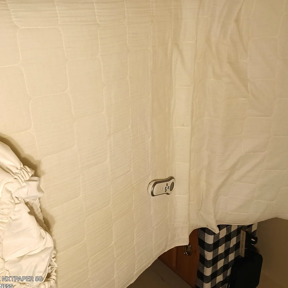 Classic White Mattress Cover with Plush Feel